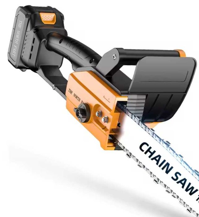 аккумуляторная цепная электропила (как бензопила) 12 дюймов