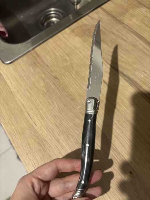 Laguiole faqueiro 12 peças - 6 facas e 6 garfos