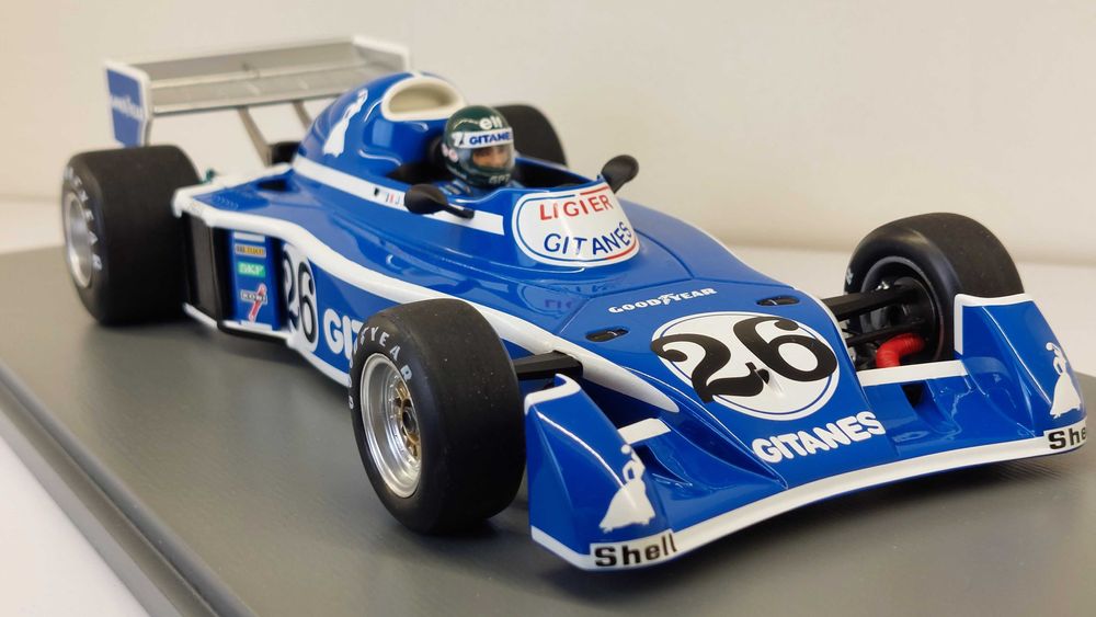 Ligier JS5 Belgian GP 1976 Spark 1:18