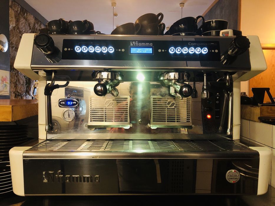 Máquina de café Fiamma Compass espresso.