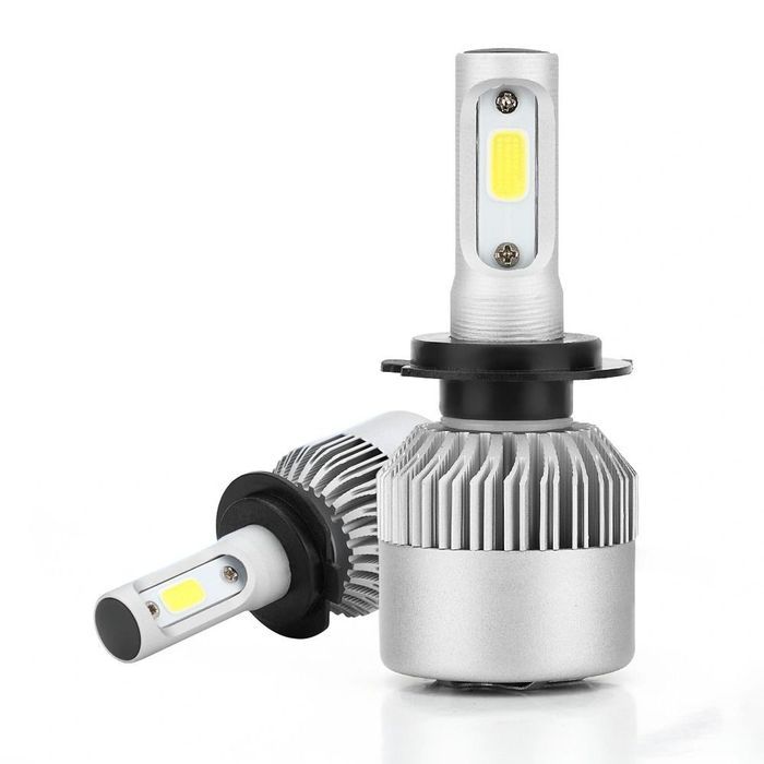 lampadas led h7 6000k 2 unidades