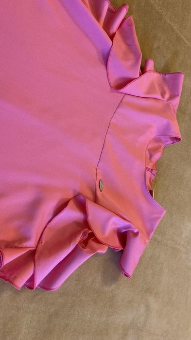 Vestido cor-de-rosa Ativo 10 anos