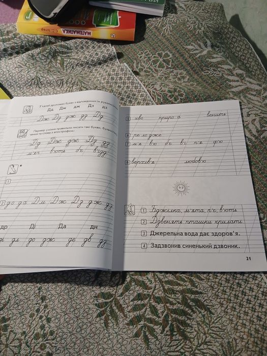 Пропис, Українська мова, 1 клас, 4 частина, Навколишній світ, 3 клас, 4 частина і 2 клас 3 частина