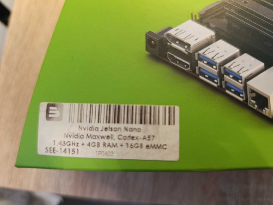 Nvidia Jetson nano 4GB Ram