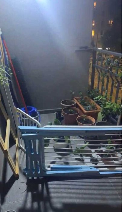 Luminária LED solar para exterior