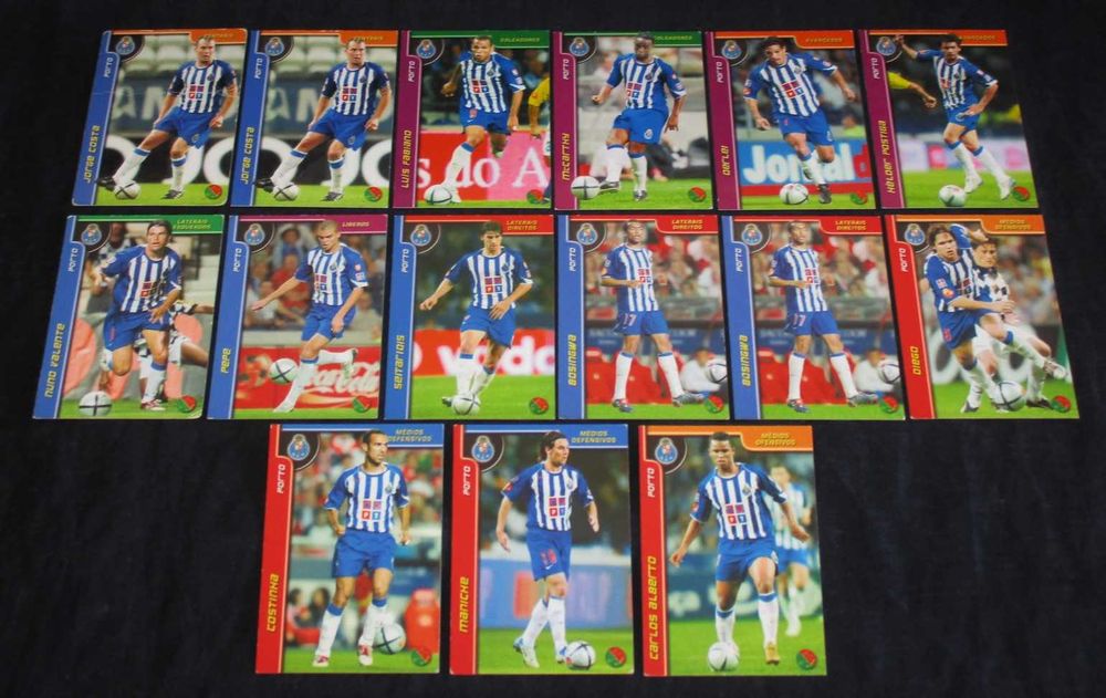 Cartões Cartas Mega Craques Futebol Panini Porto