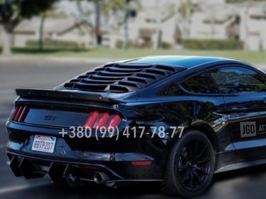 Жалюзи накладка заднего окна Ford Mustang Накладка задняя
