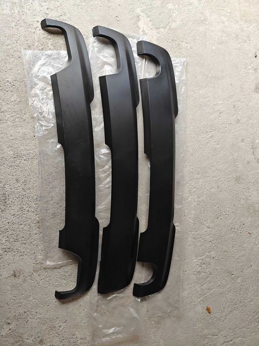 Накладка задняя дифузор BMW F10 F11 М пакет  БМВ Ф10 Ф11  ZTBM51