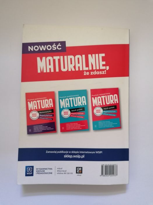 Repetytorium maturalne matematyka poziom rozszerzony, wsip