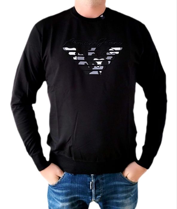 Bluza męska Armani Jeans czarna