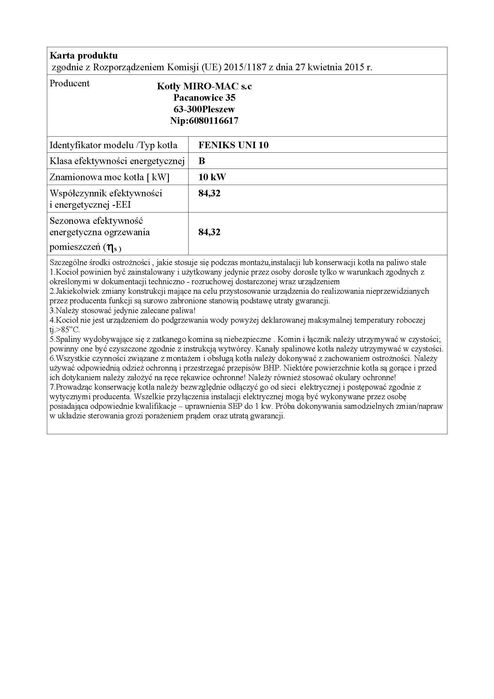 10kw  kocioł na węgiel drewno 5 klasa kotły piece