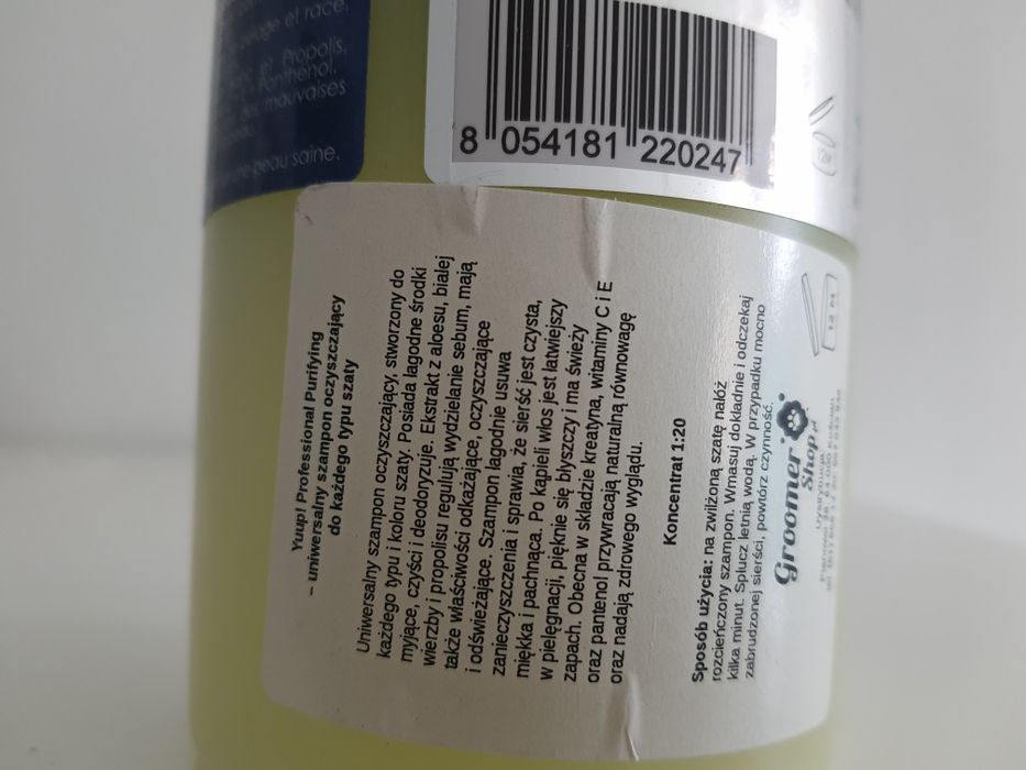 Kosmetyki groomerskie pompki galonowych szampon odżywka dla psów