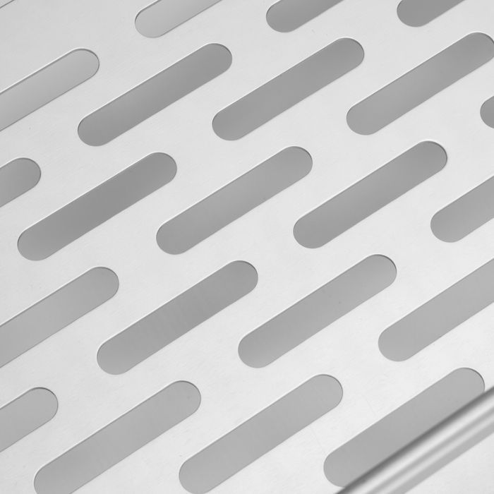 półka loftowa itaka srebrna do łazienki