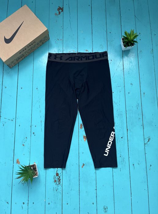 Тайтсы Under Armour, размер XL, термо лосины Under Armour, треки UA
