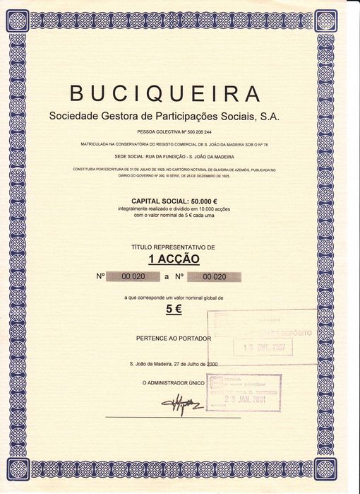 Ações da bolsa  de valores dos anos 80