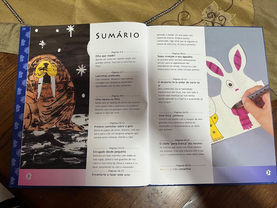 Livro didático para crianças