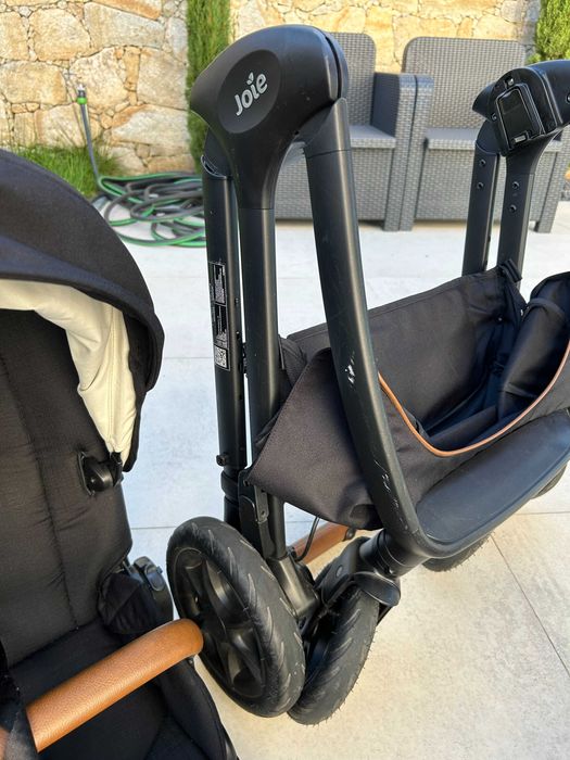 Conjunto babycoque, com base Isofix e cadeira de passeio Joie I-Gemm2