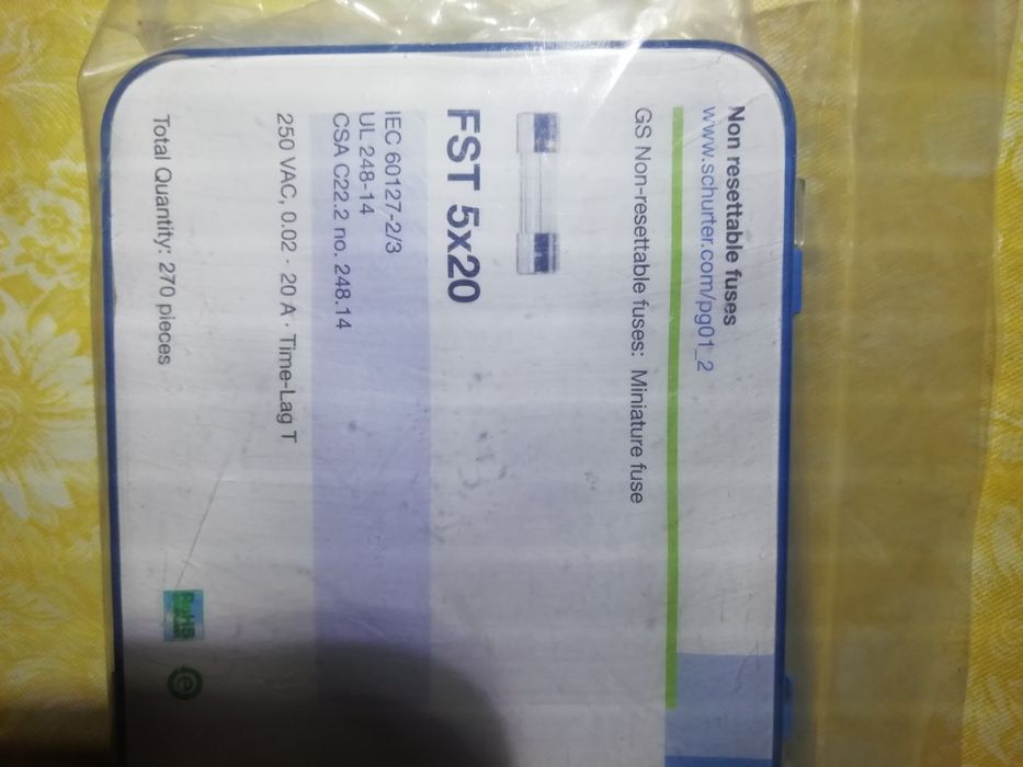 New Glass Fuse Set64284522151169121