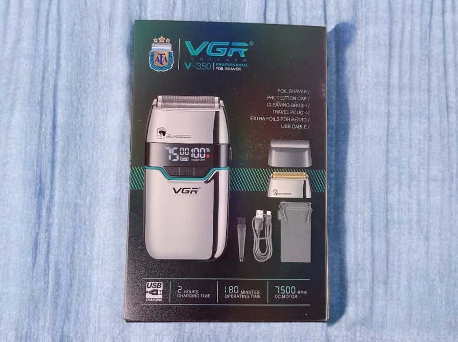 Електробритва чоловіча професійна бритва акумуляторна