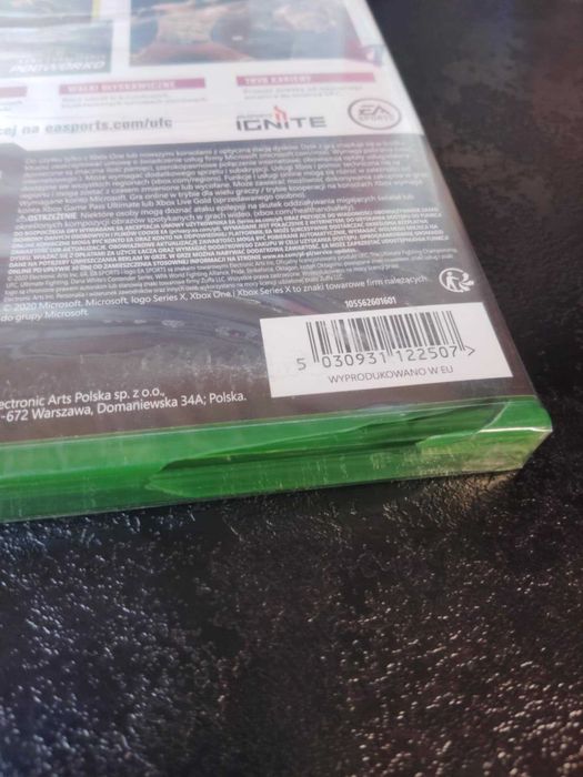 NOWA W FOLII UFC 4 XBOX ONE Polskie napisy w grze