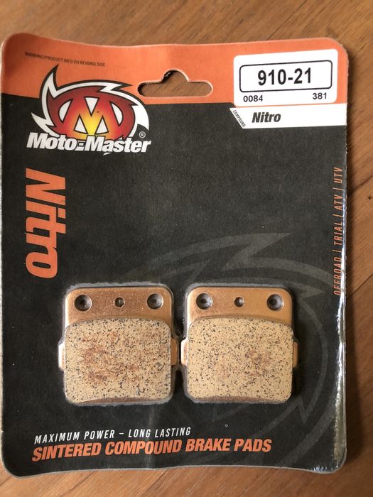 Klocki hamulcowe przednie MOTO-MASTER NITRO SERIES HONDA CR 80/85 92>07