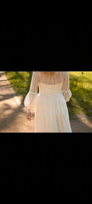 Suknia ślubna boho