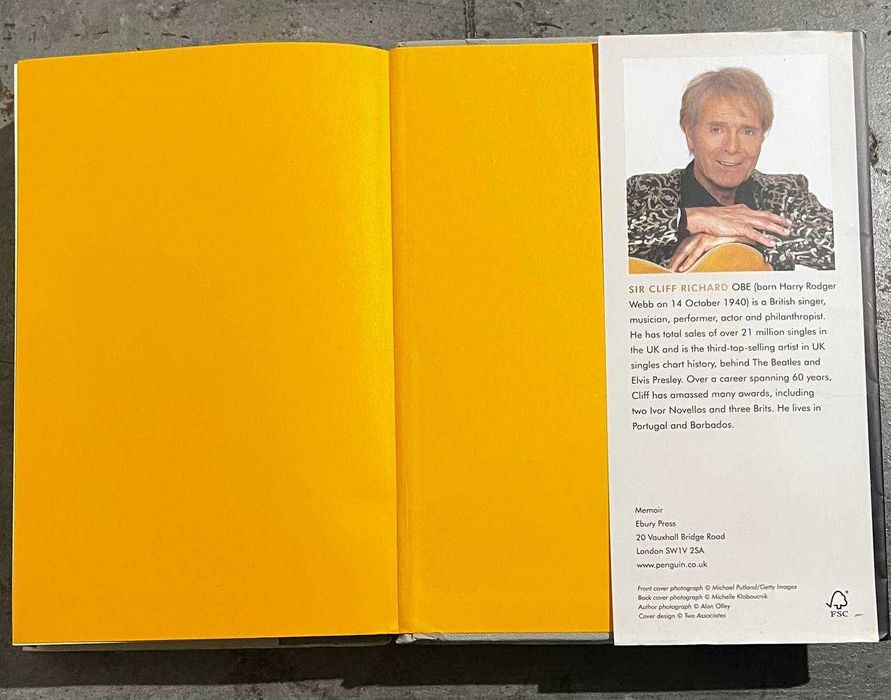 The Dreamer. An Autobiography. Cliff Richard