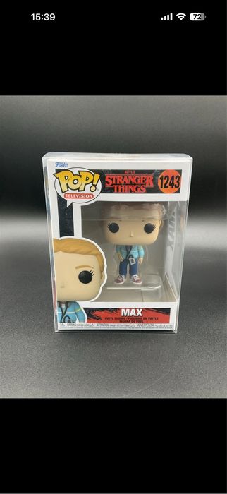 Funko Pop Television Netflix Stranger Things Max 1243 с протектором