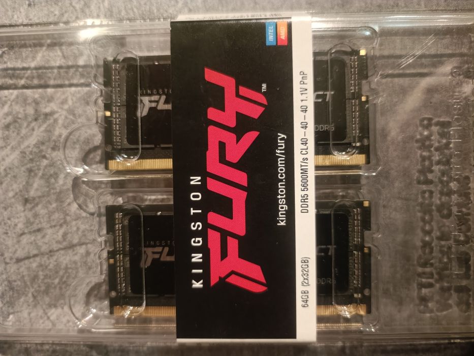 64gb ddr5 ram 5600 cl40 SELADO