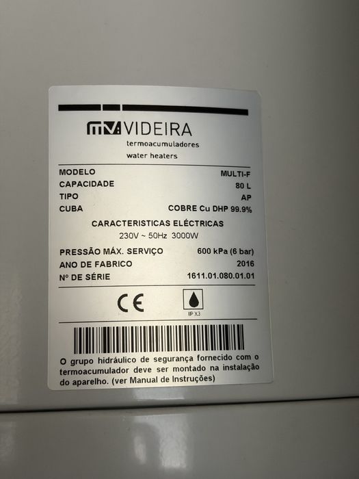 Dois Cilindros 100L e 80L