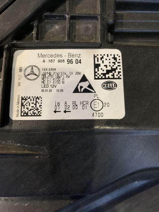 gle 167 фары Led Highe Perfomanse