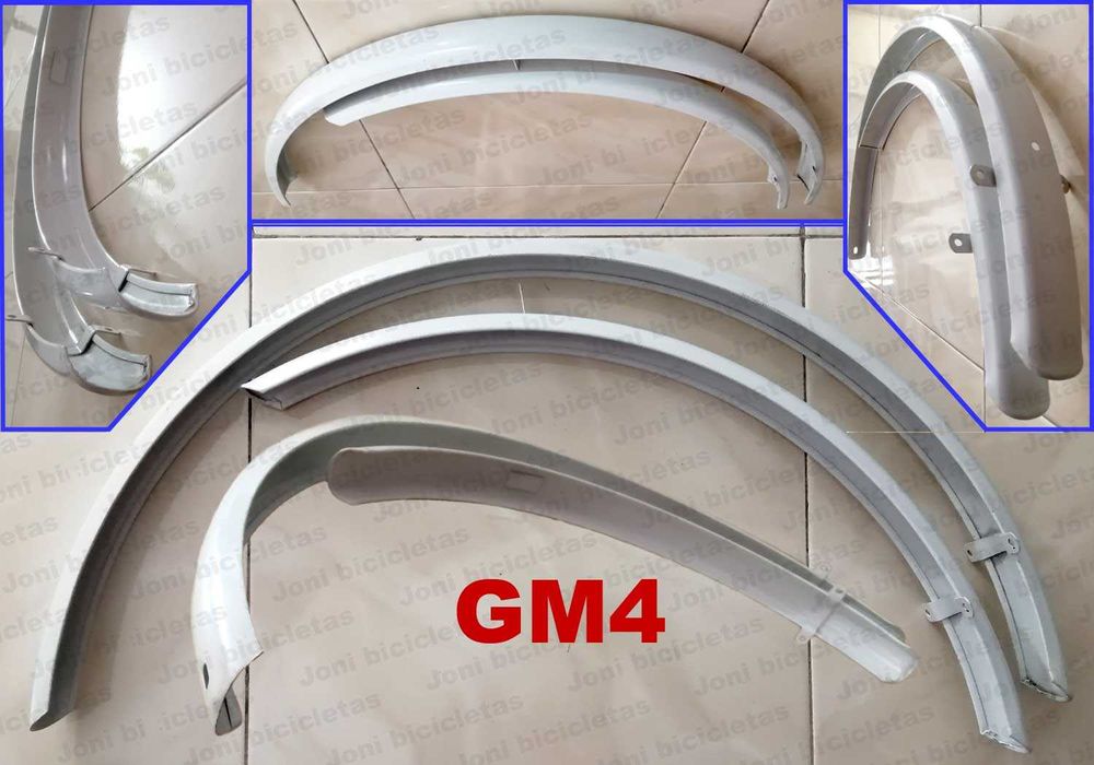 Guarda-lamas de bicicleta, hastes e acessórios