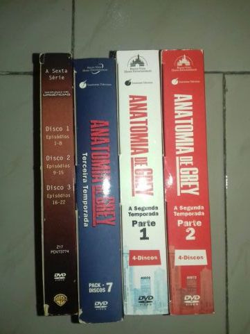 DVD Anatomia de Grey colecção