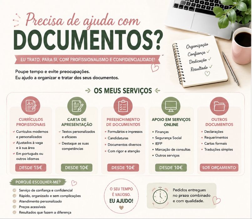 Precisa de ajuda com documentos?