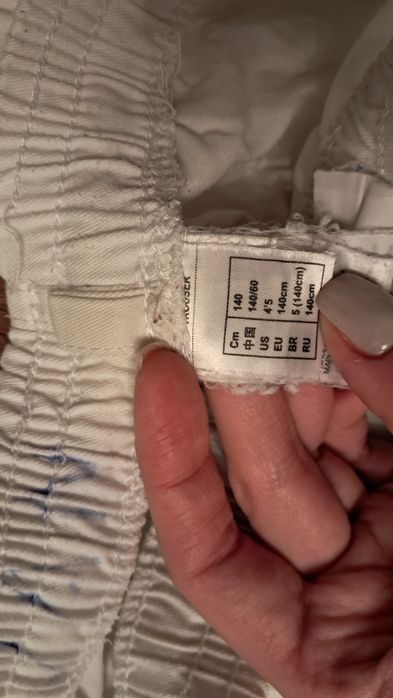 Strój do sztuk walki dla dzieci, biały, unisex, 140 cm – Decathlon