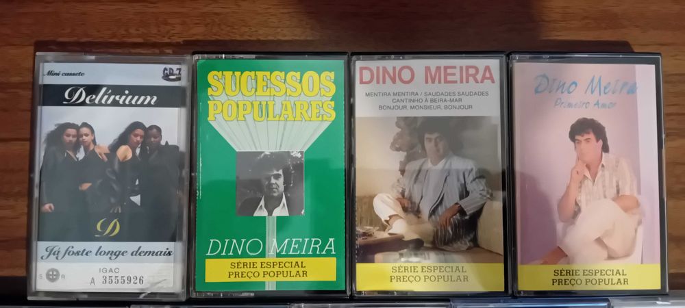 Cassetes Música Portuguesa Letra D.