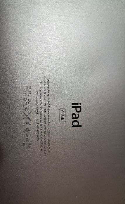 Apple iPad 64 GB mod. A1337