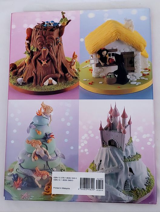 Livros decoração bolos infantis