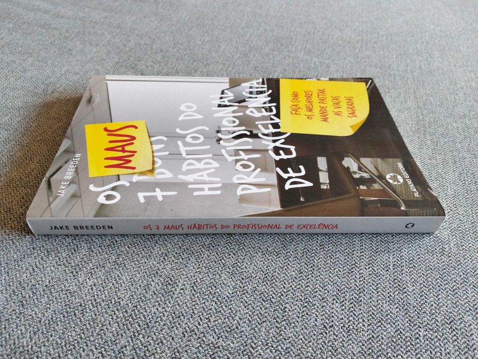 Livro "Os maus hábitos do profissional de excelência" de JakeBreeden