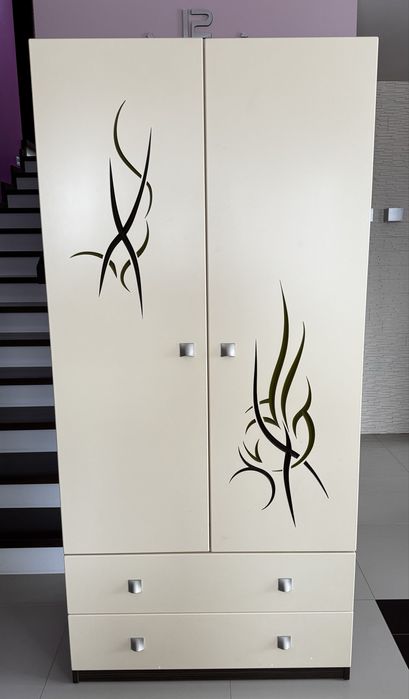 Zestaw mebli dziecięcych Meblik Tattoo, 8 elementów (transport)