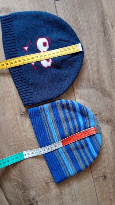 Czapka chłopięca roz 52 kpl 2 szt