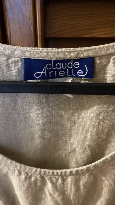 Lniana bluzka, rozm S