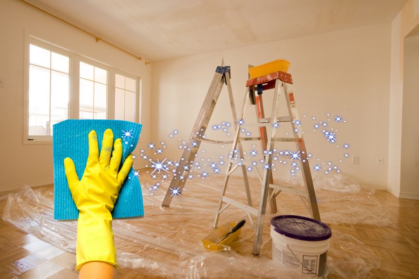 Sprzątanie po remoncie