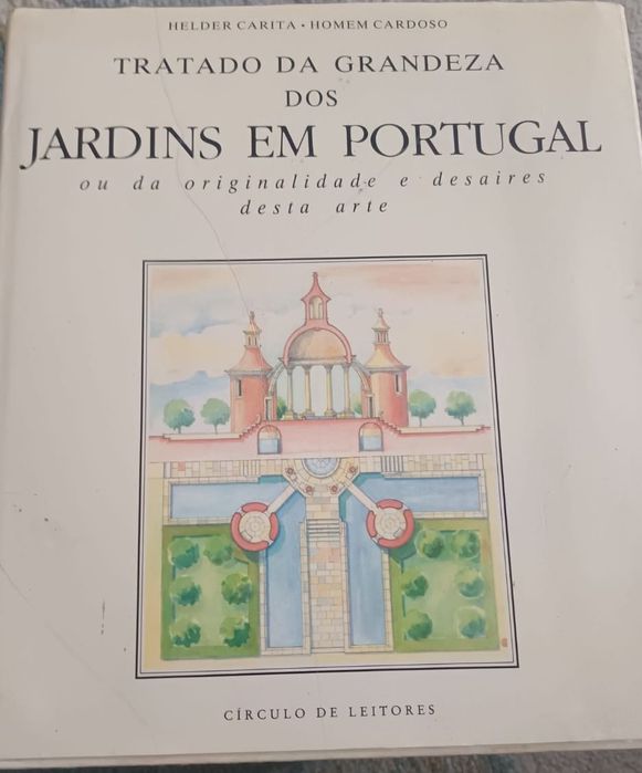 Livro Jardins de Portugal