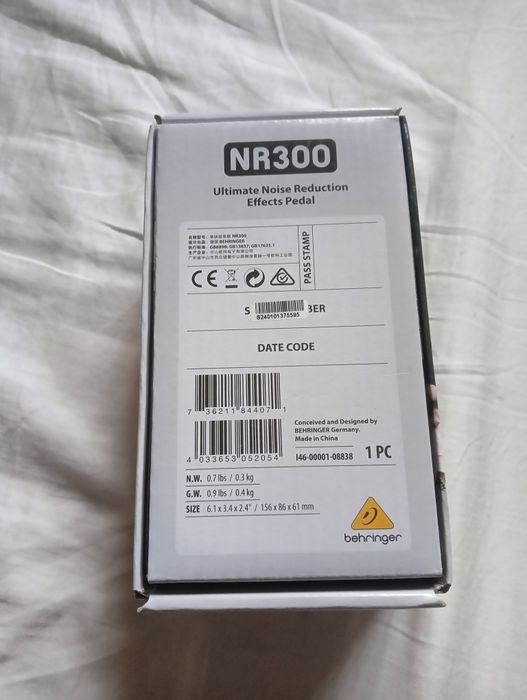 Pedal Behringer NR300 (Noise Reducer)