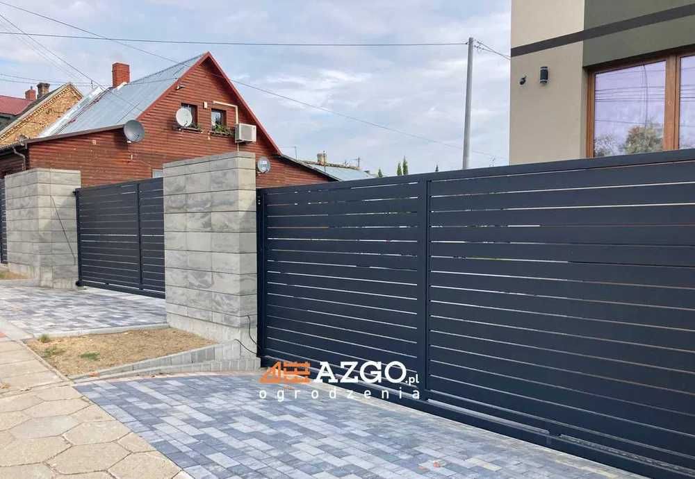 Najtańsza brama suwana przesuwana rama stelaż solidna ocynkowana