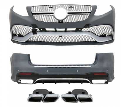 Комплект , обвіс , AMG 63 Style  Mercedes Benz GLE W166 2015-2019 рр.