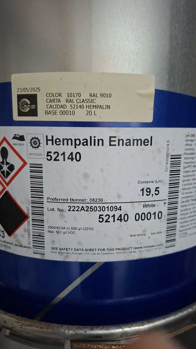 Tinta Hempel 20L
