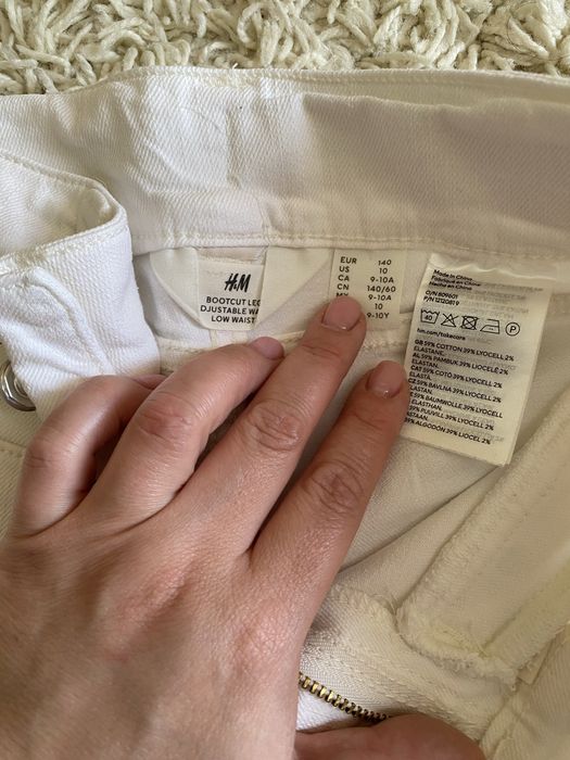Джинси h&m на ріст 140