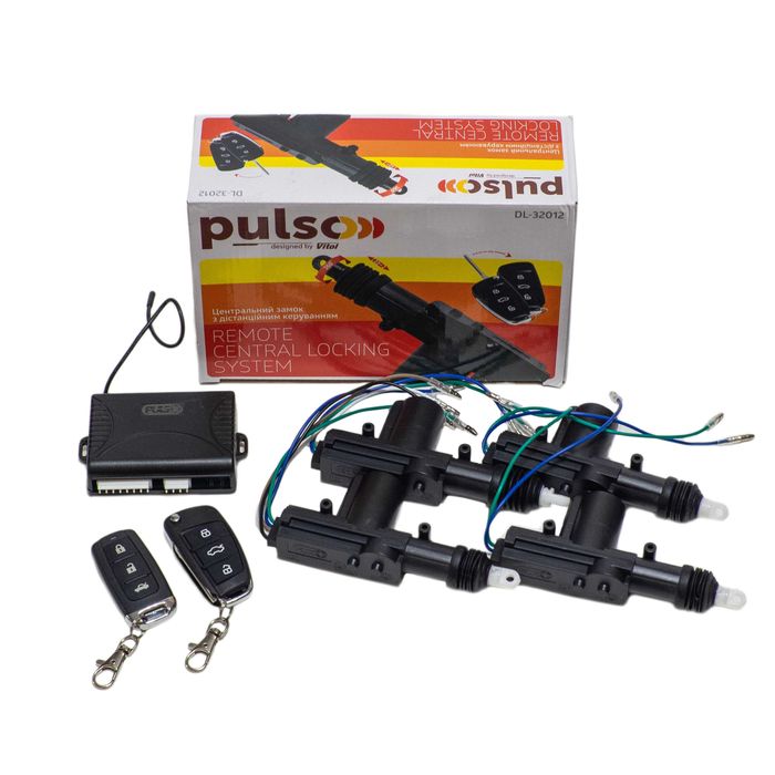 Центральный замок комплект с откидным ключем PULSO